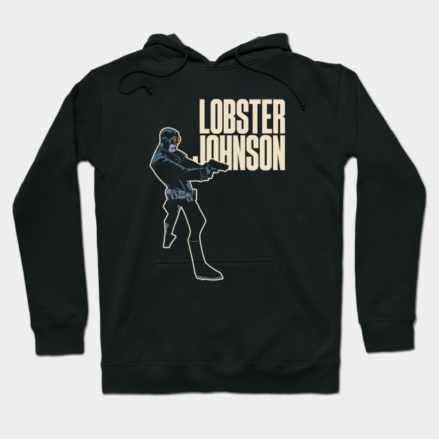 LOBSTER JOHNSON - Profile .45 Hoodie by KERZILLA